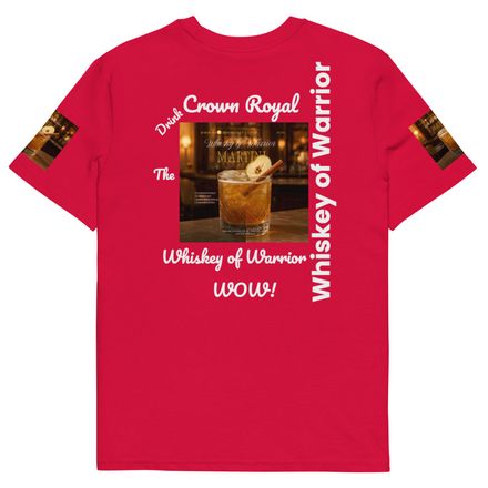 bbluna60 Wow Martini Unisex Organic Cotton T-Shirt 