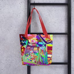 Bluna60 Abstract Desk Tote Bag