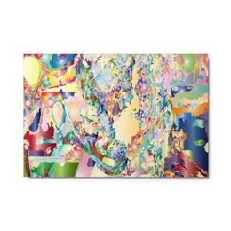 Bbluna60 Abstract Eagle Glossy Metal Print (in)