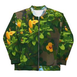 Nathy Gumamela Unisex Bomber Jacket
