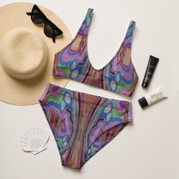 Gloria2 Recycled High-Waisted Bikini