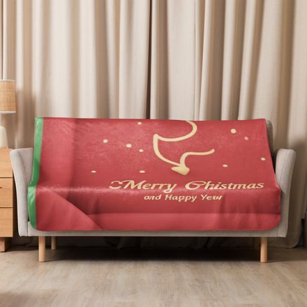 Juvy Gift Sublimated Sherpa Blanket