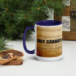 Brgy Cababato-an1 Ceramic Mug with Color Inside