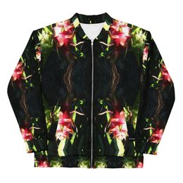 Nathy Dragonfruit Unisex Bomber Jacket