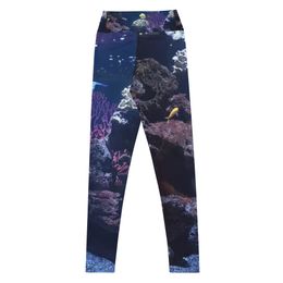 ZAG Corals Yoga Leggings