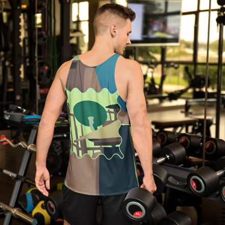 Glen Satelite Men's Tank Top