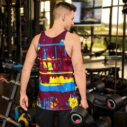 bbluna60 4Colors Men's Tank Top