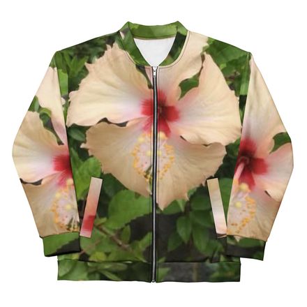 Nathy Gumamela Unisex Bomber Jacket