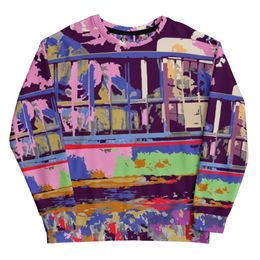 Bbluna60 Bridge Recycled Unisex Sweatshirt