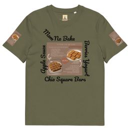 bbluna60 Chia Squares Unisex Organic Cotton T-Shirt 