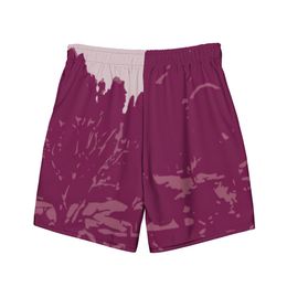 Bbluna60 Burgundy Recycled Swim Trunks