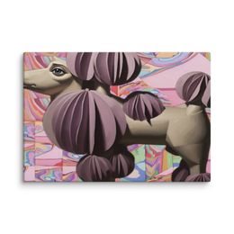 Bbluna60 Poodle Canvas (in)