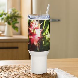 Nathy Dragonfruit Travel Mug with a Handle