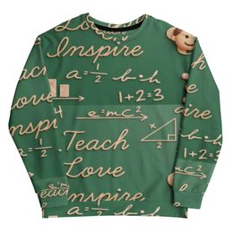 Bbluna60 Formula All-Over Recycled Unisex Sweatshirt