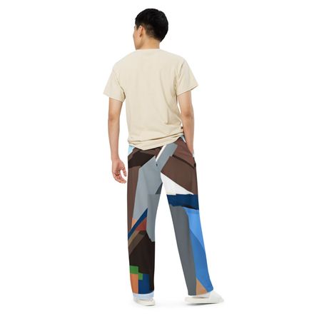 Julio Poverty Chic Unisex Wide-Leg Pants