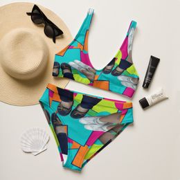 Rica Feet Recycled High-Waisted Bikini