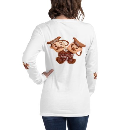 Coffee Cups Unisex Long Sleeves