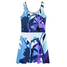Julio Purple Skater Dress