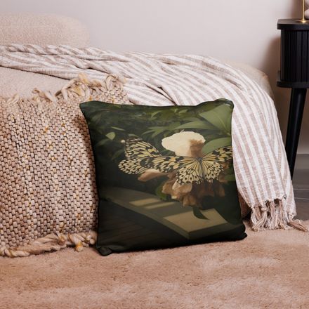 Lyn2x Butterfly Pillow Case