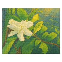 Nathy White Rose Jigsaw Puzzle