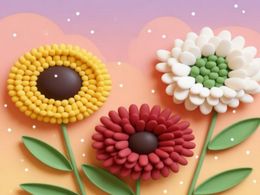 3D Legumes Flowers