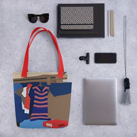 Glen Laundry Tote Bag 