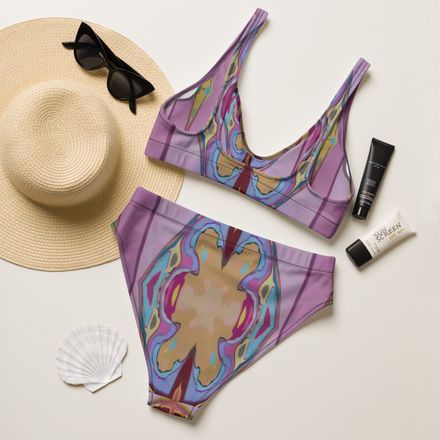 Gloria1 Recycled High-Waisted Bikini