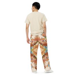2Pambujan Unisex Wide-Leg Pants