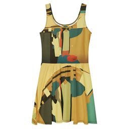 Glen Skater Dress