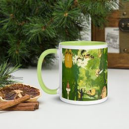 Vod Ceramic Mug with Color Inside