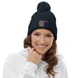 Glen Door Pom-Pom Beanie 