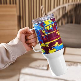 bbluna60 4Colors Travel Mug with a Handle