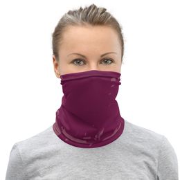bbluna60 Burgundy Neck Gaiter