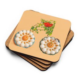Nestor Jr Cork-Back Coaster
