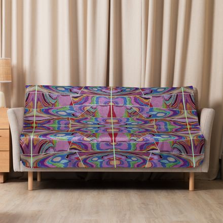 Brgy Cababto-an Friends Sublimated Sherpa Blanket