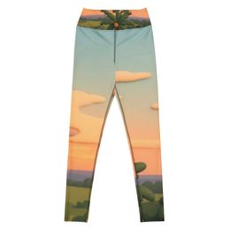 Boy2x Palm Trees Yoga Leggings