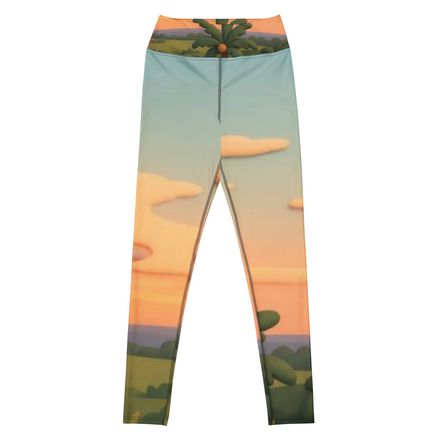 Boy2x Palm Trees Yoga Leggings