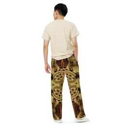 Jerry2  Unisex Wide-Leg Pants