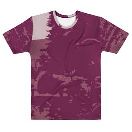bbluna60 Burgundy Men's Crew Neck T-Shirt