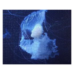 ZAG White Jellyfish Jigsaw Puzzle