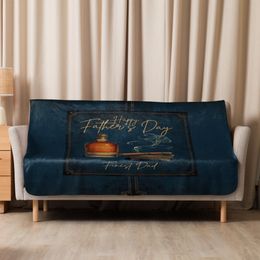 2Father's Day Sublimated Sherpa Blanket