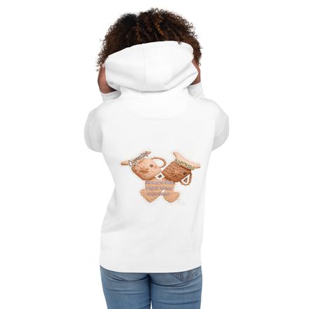 Coffee Cups Unisex Cotton Pullover Hoodie