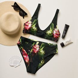 Nathy Dragonfruit Recycled High-Waisted Bikini