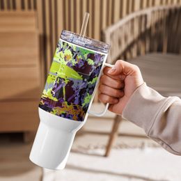 Bbluna60 Lantern Travel Mug with a Handle