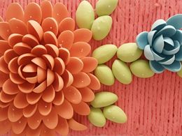 3D Orange Rose