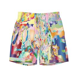 Bluna60 Abstract Eagle Recycled Swim Trunks