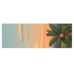 Boy2x Palm Trees Yoga Mat