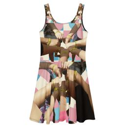 Rica Fists Skater Dress