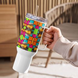 bbluna60 Robot Travel Mug with a Handle