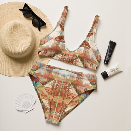 2Pambujan Friends Recycled High-Waisted Bikini